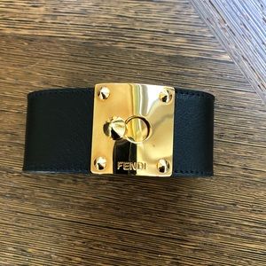 Authentic Leather Fendi Cuff